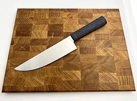 Кухонний ніж ручної роботи «Шеф #5» зі сталі N690/61 HRC