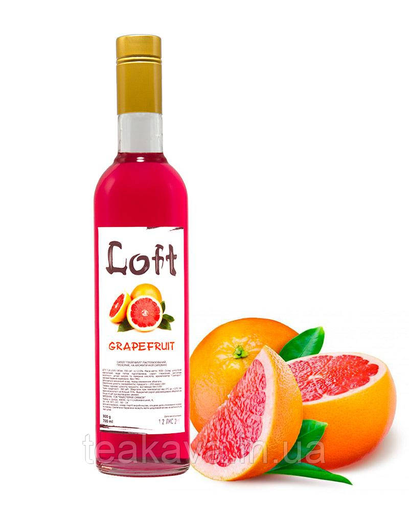 Сироп LOFT Грейпфрут 0,7 л, фото 1