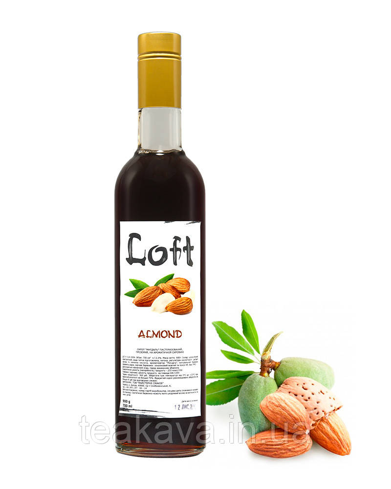 Сироп LOFT Мигдаль 0,7 л, фото 1