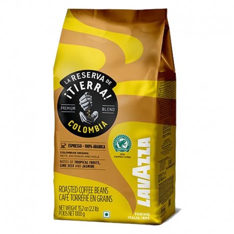 Кава в зернах Lavazza Tierra Colombia 1кг