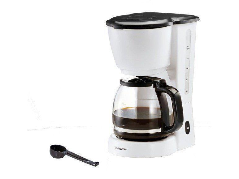 Крапельна кавоварка Silver Crest SKMK 1000 A1 1000Вт. Кавник 1250мол. Біла