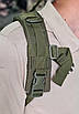 Тактичний штурмовий рюкзак з швидким скиненням військовий на 25 літрів армейського оливи, фото 5