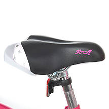 Велосипед дитячий PROF1 Star 20" Y2092 з ліхтариком Малиновий, фото 3