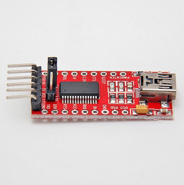 Перехідник USB — UART TTL (чип FT232RL FTDI), фото 1