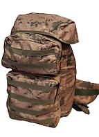 Рюкзак тактический военный на 65 литров водостойкий армейский штурмовой рюкзак для военных ЗСУ качественный