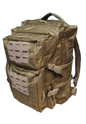 Тактичний військовий рюкзак на 60 літрів армійський штурмовий похідний для військових ЗСУ водостійкий