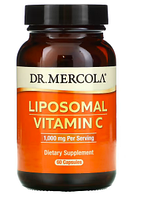 Dr. Mercola, липосомальный витамин С, 500 мг, 60 капсул