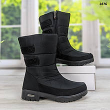 Чоботи дутики зимові жіночі Progress середньої висоти