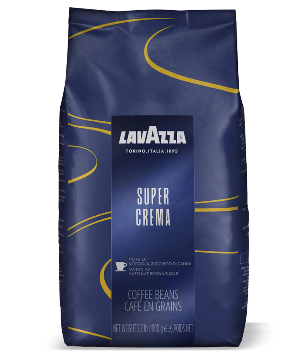 Кава в зернах Lavazza Super Crema 1кг