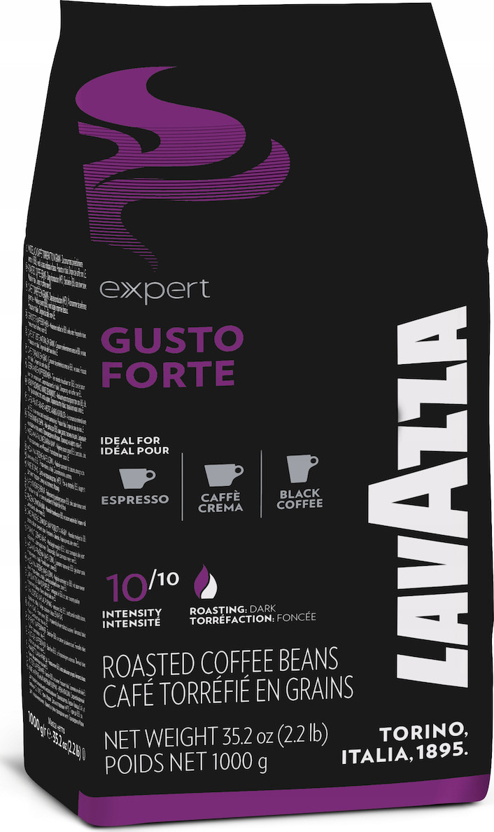Кава в зернах Lavazza Gusto Forte EXPERT 1000g