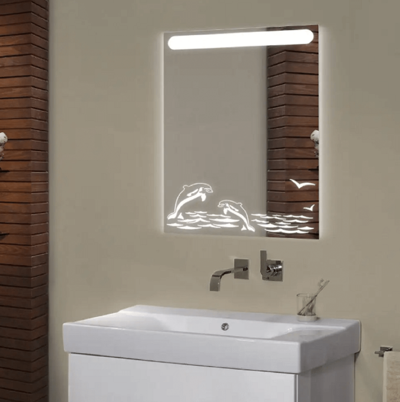 Дзеркало LED (60*80*2,5см) vz-d51