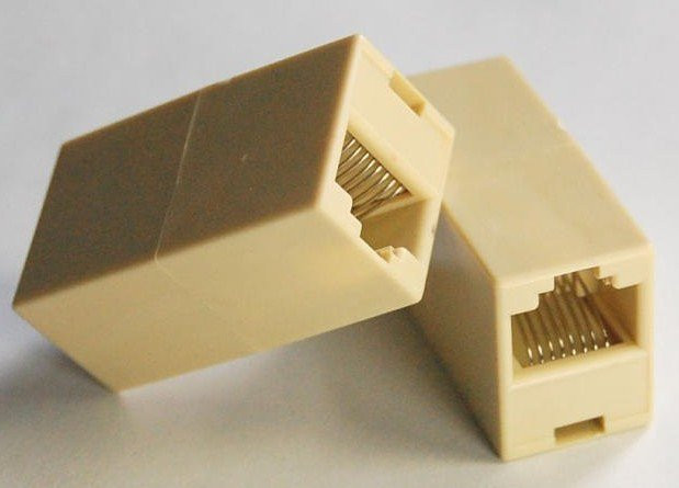 З'єднувач кабелю вита пара RJ45 джойнер