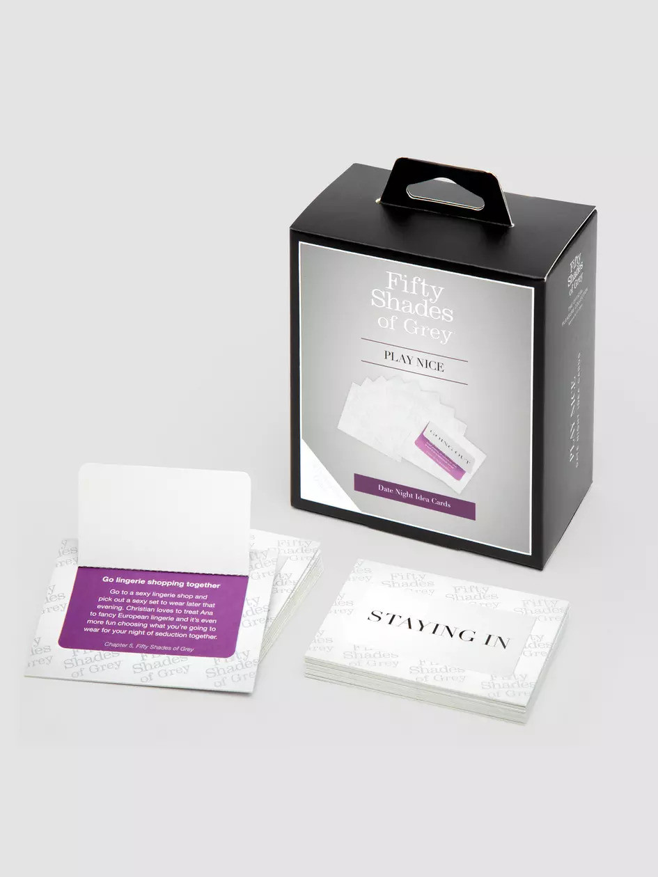Карткова гра Нічне побачення Fifty Shades of Grey Play Nice Idea Card, фото 1