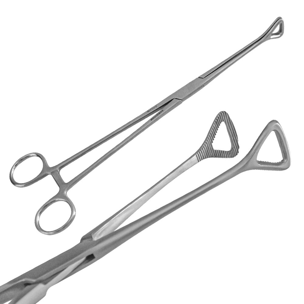 Затиск для утримання Pennington, 20 см, кінцевий трикутний прямий, J-17-178, фото 1