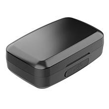 Bluetooth стерео навушники бездротові з боксом для зарядки Air J16 TWS Original. Колір чорний