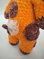 Плюшевый Жираф ручной работы, Мягкая детская игрушка в кроватку, вязаные игрушки 100% гипоаллергенны, GN