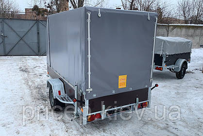 Тент на причепі