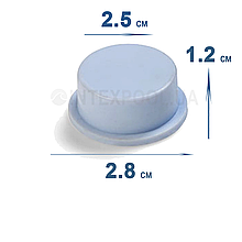 Заглушка спускного клапана 3/4, Intex 10044, з ПВХ для басейнів
