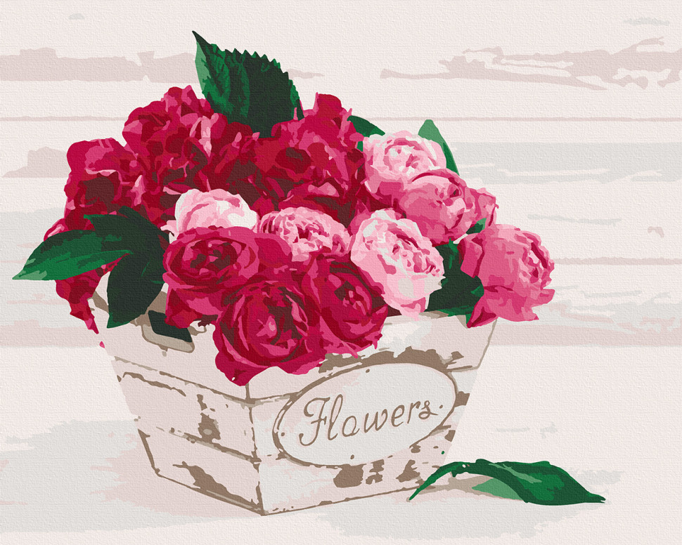 Картина за номерами Flower's box 38*50 см ArtCraft 12151-AC, фото 1