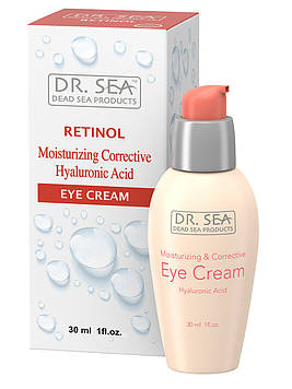 Увлажняющий и корректирующий крем для глаз Dr. Sea Moisturizing and corrective eye cream 30 мл.