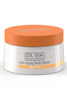 Крем для тіла проти старіння Dr. Sea Anti-Aging Body Butter with Papaya and Melon 250 мл.