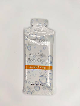 Тестер Антивіковий крем для тіла з олією авокадо Dr. Sea Anti-Aging Body Cream 7 мл