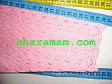 Ажурний жакет для дівчинки, колір рожевий, зріст 92 см, фото 6