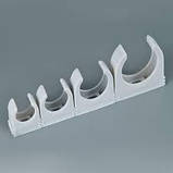 Кріплення-кліпса для труб і гофри D16мм, фото 3