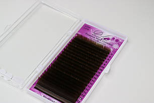 Вії Delightful Lashes Elite на стрічці Dark Chocolate 0,05 CС 6мм