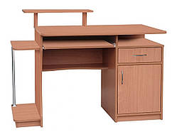 Стіл комп'ютерний Каспій МАКСІ-Мебель Бук (11733)