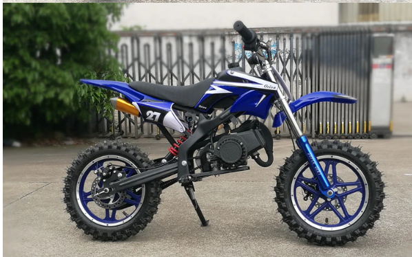 Двотактний двоколісний маленький позашляховий гірський міні мотоцикл ...