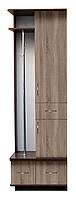 Передпокій Грант Секція 0,73 м МАКСІ-Мебель Венге магія/Дуб молочний (12447)