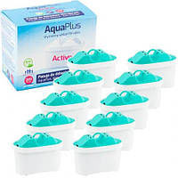 Катриджи для воды AquaPlus Active 10 шт.