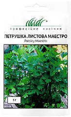 Насіння Петрушка листова Маестро 1 г Anseme Італія
