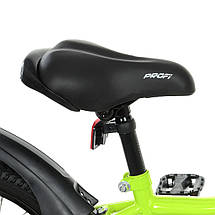 Велосипед дитячий двоколісний PROF1 16Д Y16225-1 Prime із захистом коліс Салатовий, фото 3