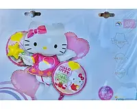 Набор фольгированных шаров "Hello Kitty"