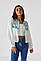 Жіноча блуза-накидка Квіткова з вишивкою, фото 7
