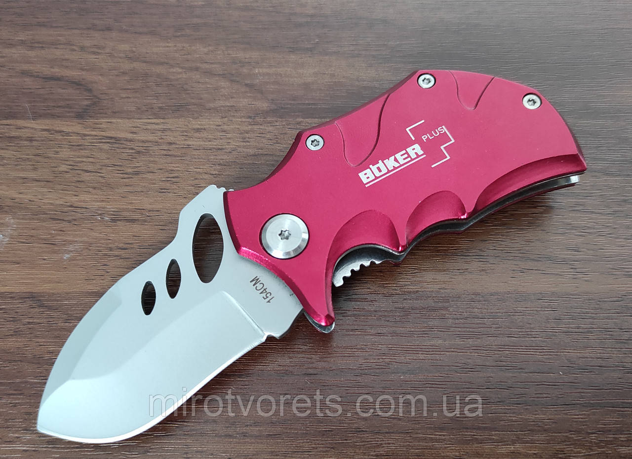 Ніж складний Boker Plus Bull mini, червоний, фото 1