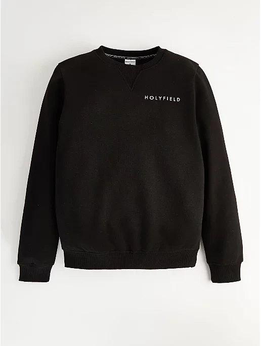 Світшот чорний із зображенням графіті HOLYFIELD George 8-10 років, фото 1