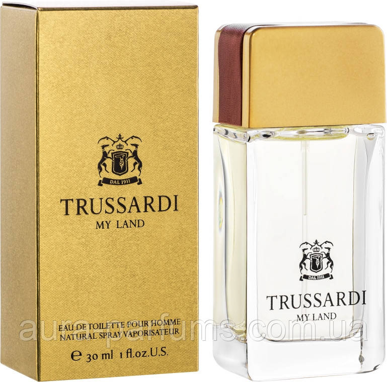 Чоловічі парфуми Trussardi My Land Туалетна вода 30 ml/мл