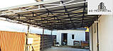 Профнастил для ангара, Профнастил на навес, Навес из профлиста., фото 2