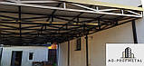 Профнастил для ангара, Профнастил на навес, Навес из профлиста., фото 3