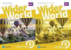 Wider World Starter Student's Book&WorkBook with Online Homework Підручник та Робочий зошит