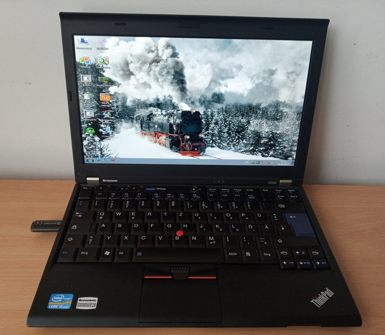 Ноутбук Lenovo ThinkPad X220 12,5"1366*768 IPS/i5 2520m/4 Gb/Intel HD Graphics 3000