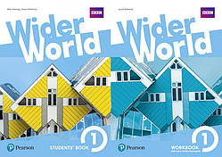 Wider World 1 Student's Book&WorkBook with Online Homework Підручник та Робочий зошит