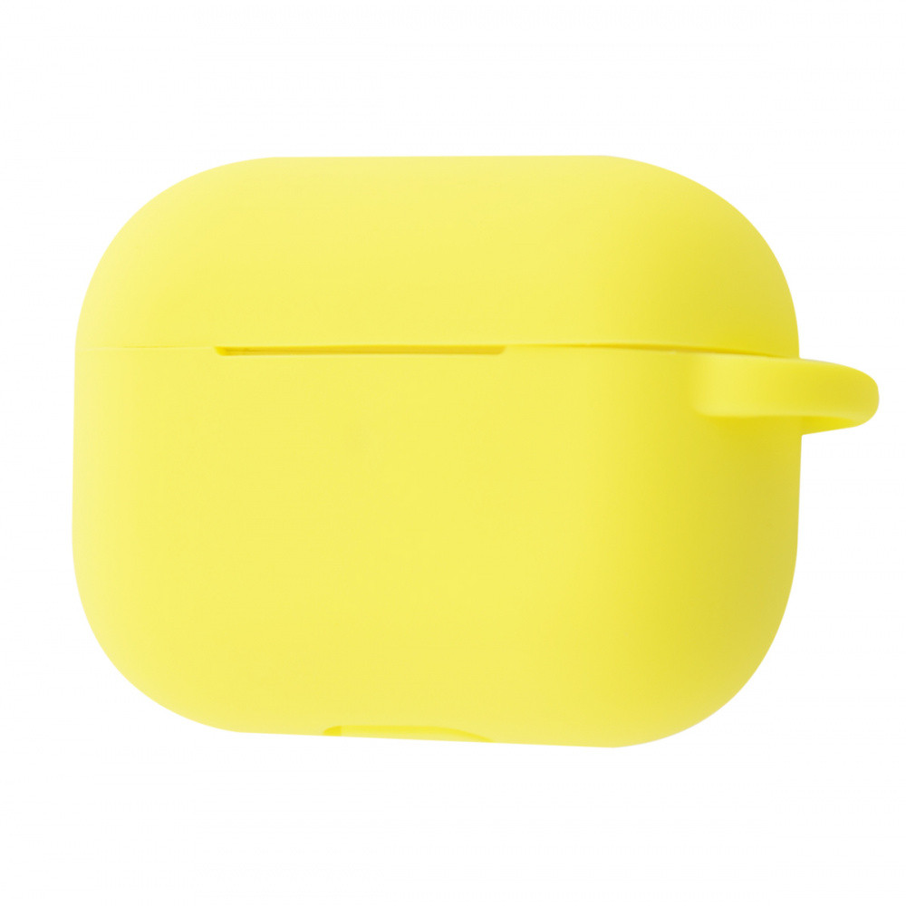 Чехол Silicone Shock-proof case for Airpods Pro yellow