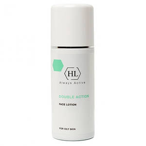 Очисний лосьйон для жирної шкіри Holy Land Double Action Face Lotion