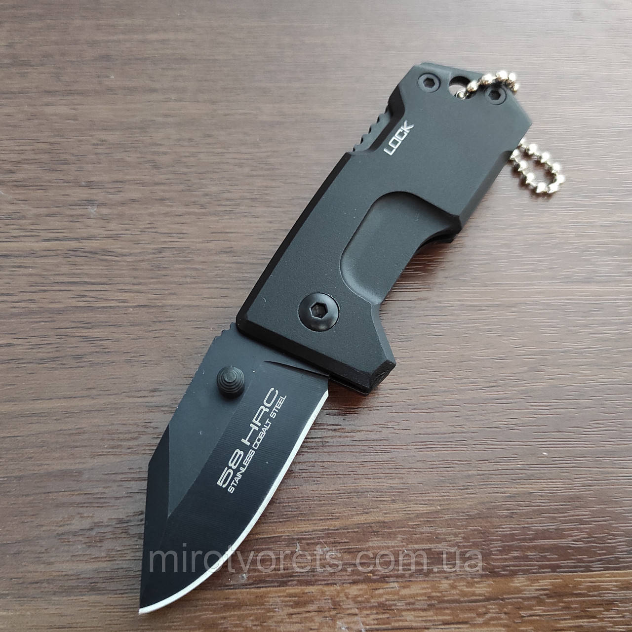 Ніж Extrema Ratio Lock mini, чорний, фото 1