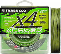 Шнур Trabucco Dyna-Tex 4X Power Moss Green 150 м #0.15/0,063 мм 2,72 кг/6 lb (054-33-060)