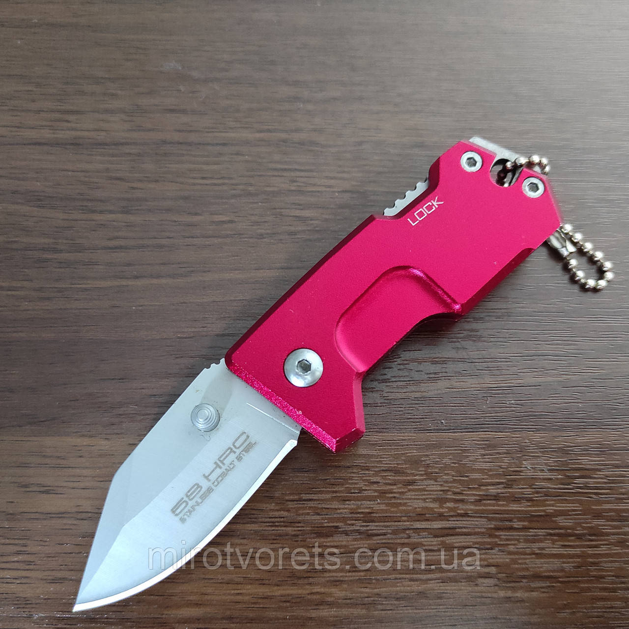 Ніж Extrema Ratio Lock mini, червоний